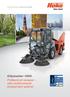 Cleaning Technology Municipal Technology. Citymaster 1600 Professional sweeper with multifunctional employment options!