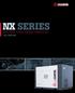 NX SERIES DIRECT SPEED ROTARY SCREW AIR COMPRESSORS KW