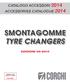 CATALOGO ACCESSORI 2014 ACCESSORIES CATALOGUE 2014 SMONTAGOMME TYRE CHANGERS EDIZIONE COMPANY WITH QUALITY SYSTEM ISO 9001