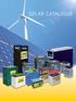 SOLAR BATTERIES. solar technology Batteries