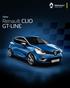 New. Renault CLIO GT-LINE