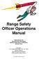 Range Safety Officer Operations Manual