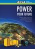 POWER YOUR FUTURE. Gasoline, Diesel, Natural Gas Powered Generating Sets Marine Auxiliary and Mobile Generating Sets