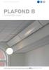 PLAFOND B. Connection cover. lindab we simplify construction