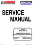 SERVICE MANUAL. MODELS Mercury/Mariner 20 JET MARATHON 25 SEAPRO. With Serial Numbers