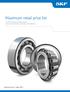 Maximum retail price list. For SKF domestic industrial products Deep groove ball bearings and taper roller bearings