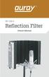 RF-CM-S Reflection Filter. Owner s Manual