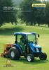 New Holland Boomer EasyDrive. Boomer 45D EasyDrive I Boomer 54D EasyDrive