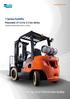 7 Series Forklifts. Pneumatic LP 2.0 to 3.5 ton Series G20NS/G25N/G30N/G33N-7, G35NC-7. Building your tomorrow today