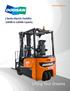7 Series Electric Forklifts 3,000lb to 4,000lb Capacity Lifting Your Dreams