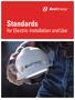 Standards. for Electric Installation and Use