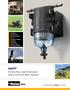 SNAPP. The One-Piece, High-Performance Snap-In Fuel Filter Water Separator