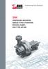 Engineering Flow Solutions 2NK CENTRELINE-MOUNTED, SINGLE-STAGE OVERHUNG PROCESS PUMPS OH2 TYPE, API 610