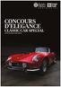 CONCOURS D ELEGANCE. CLASSIC CAR SPECIAL Luxury Investment Index update