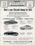 Here's your Chrysler lineup for 1953