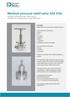 Medium pressure relief valve AISI 316L Stainless steel AISI 316L relief valves, suitable for compressed air, gas and liquid