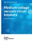 Eaton s Cooper Power Systems catalog Medium-voltage vacuum circuit breakers