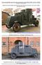 Surviving British and US early armoured Cars (from WW1 to the 1930s) Last update : 17 November 2016