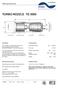 TURBO NOZZLE TD 3000 Z EN. WOMA Apparatebau GmbH. Technical Data: Description: Operating pressure: max bar