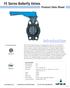 introduction FE Series Butterfly Valves Product Data Sheet
