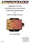 Lingenfelter STOV-003 Speed Based Relay Control Module (vehicle speed activated switch) & Speed to Voltage Convertor
