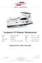 Leopard 37 Power Catamaran