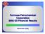 Formosa Petrochemical Corporation 2006 Q3 Financial Results