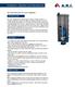 SB UNDERGROUND AIR VALVE ASSEMBLY INTRODUCTION FEATURES INSTALLATION