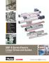 OSP-E Series Electric Linear Drives and Guides ENGINEERING YOUR SUCCESS. Catalog aerospace. electromechanical