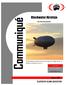 Communiqué. Blackwater Airships BLACKWATER ALUMNI ASSOCIATION. January By Dana Richardson