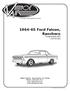 Ford Falcon, Ranchero Evaporator Kit (554150)