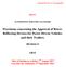 Provisions concerning the Approval of Retro- Reflecting Devices for Power Driven Vehicles and their Trailers