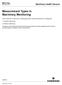 Measurement Types in Machinery Monitoring