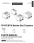 TP/HT/BTW Series Slot Toasters