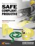 SAFE, COMPLIANT & PRODUCTIVE. Keep your Workplace. Shop.GraphicProducts.com/Spill Solutions for Safety & Visual Communication