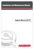 Installation and Maintenance Manual MRW-02. Radial Winch 20 ST