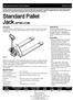 Standard Pallet Jack (BPM5-2748)