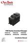 FXR Series Inverter/Charger FXR2012A FXR2524A FXR3048A VFXR2812A VFXR3524A VFXR3648A. Installation Manual