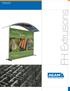 u FH Extrusion Series Information Brochure FH Extrusions