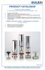 PRODUCT CATALOGUE. 24-Volt DC valve actuators for spindle valves, pressure reducers, ball valves and butterfly valves