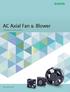 AC Axial Fan & Blower