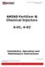 AMIAD Fertilizer & Chemical Injectors 4-01, 4-02