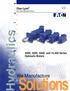 Solutions. ydraulics. We Manufacture. H y d r a u l i c s. Char-Lynn Disc Valve Hydraulic Motors. h y d r a u l i c s