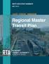 Regional Master Transit Plan