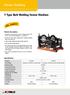 Plastic Welding. Y Type Butt Welding Fusion Machine. Product Description. Specifications