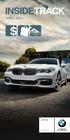 INSIDETRACK THE PINNACLE OF LUXURY JOIN THE FUN THE ALL-NEW BMW 7 SERIES. October 2015
