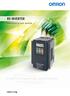 RX INVERTER. Customised to your machine.» High motor-control performance