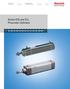 Series ICS and ICL Pneumatic Cylinders. Corrosion resistant stainless steel and aluminum cylinders