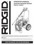 RD80746 / RD To reduce the risk of injury, the user must read and understand the operator s manual before using this product.