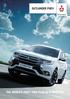 OUTLANDER PHEV THE WORLD S FIRST 4WD PLUG-IN HYBRID SUV